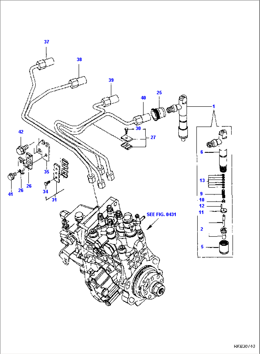 FUEL INJECTION LINE