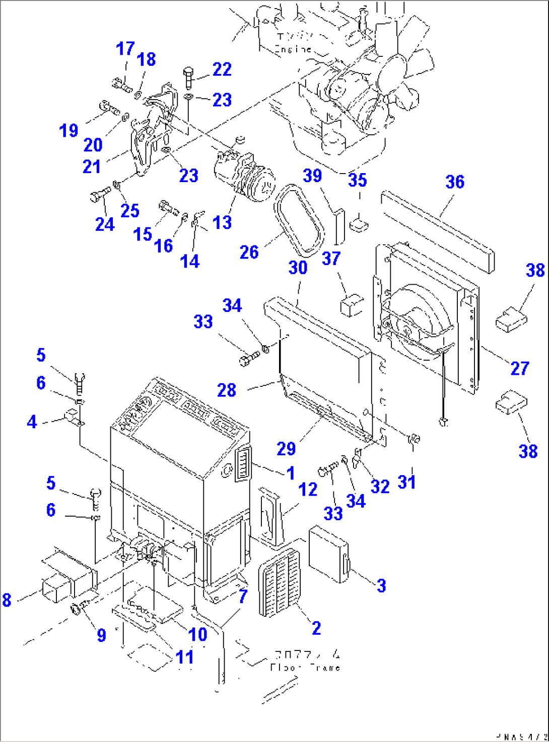 AIR CONDITIONER (UNIT)(#45001-52373)