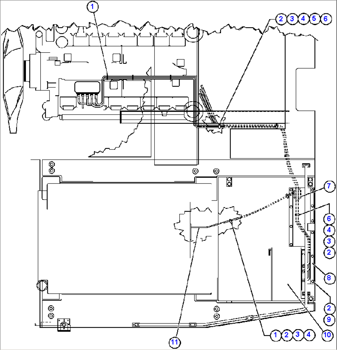 ENGINE WIRING (MTU)