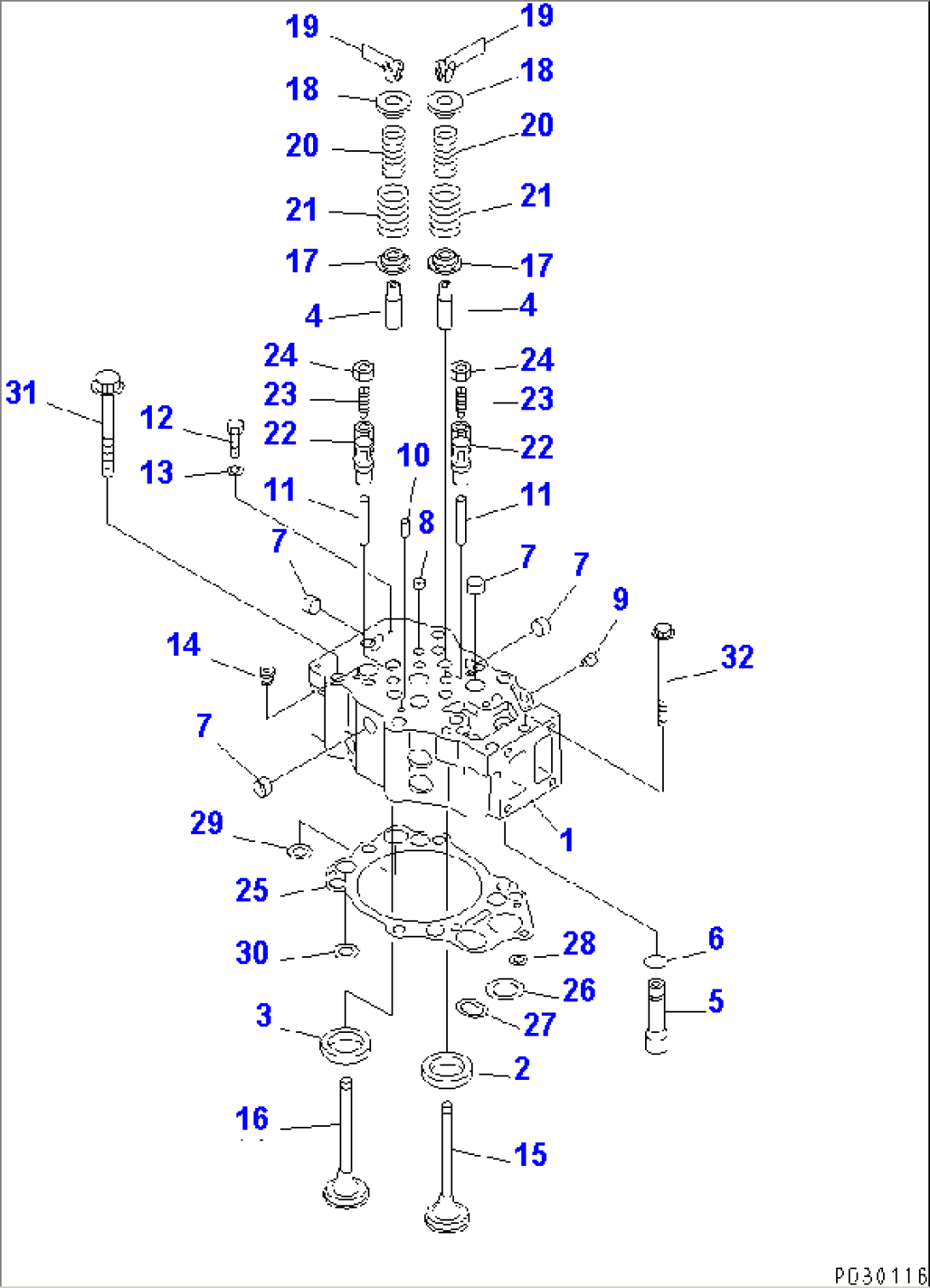 CYLINDER HEAD(#17739-19929)