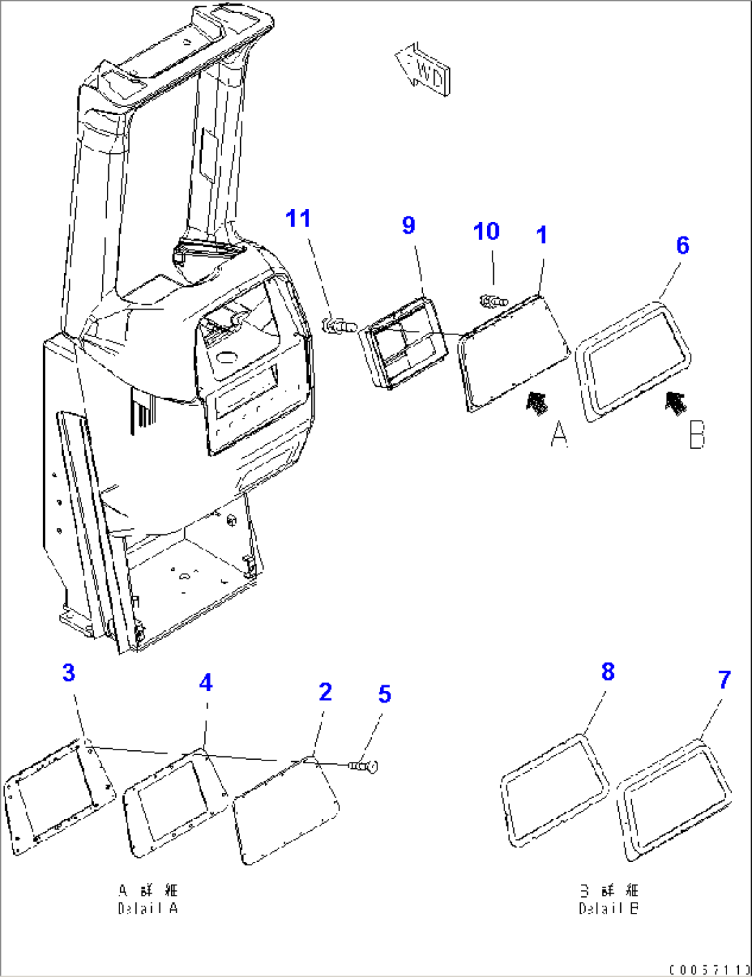 MONITOR PANEL(#67954-)