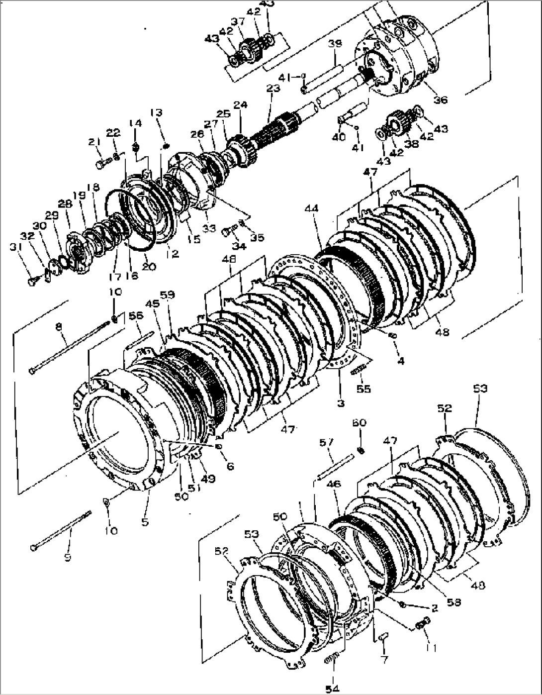 PLANETARY GEAR AND SHAFT(#15686-31302)