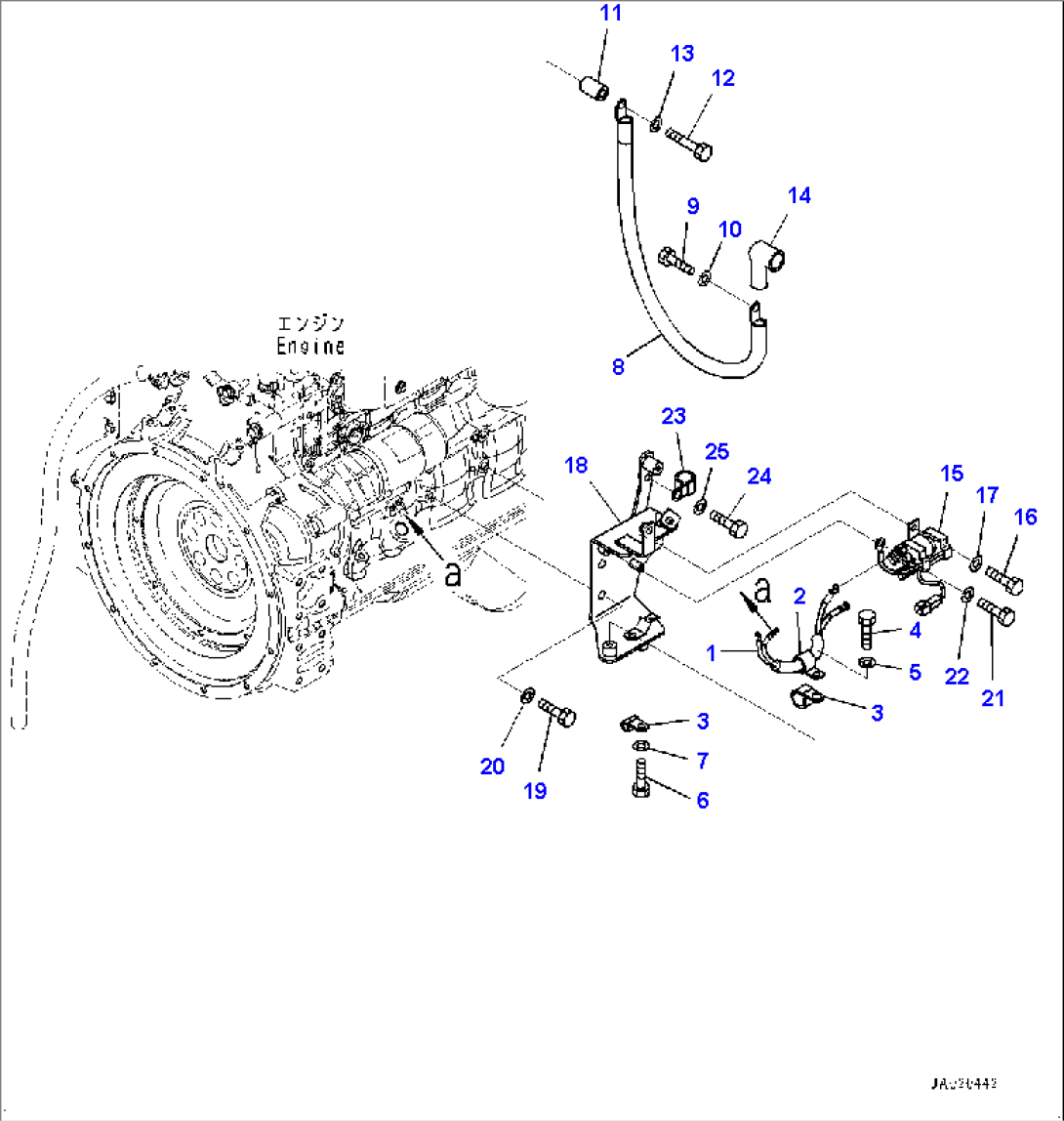 Engine Related Parts, Starting Wiring Harness (#70452-72162)