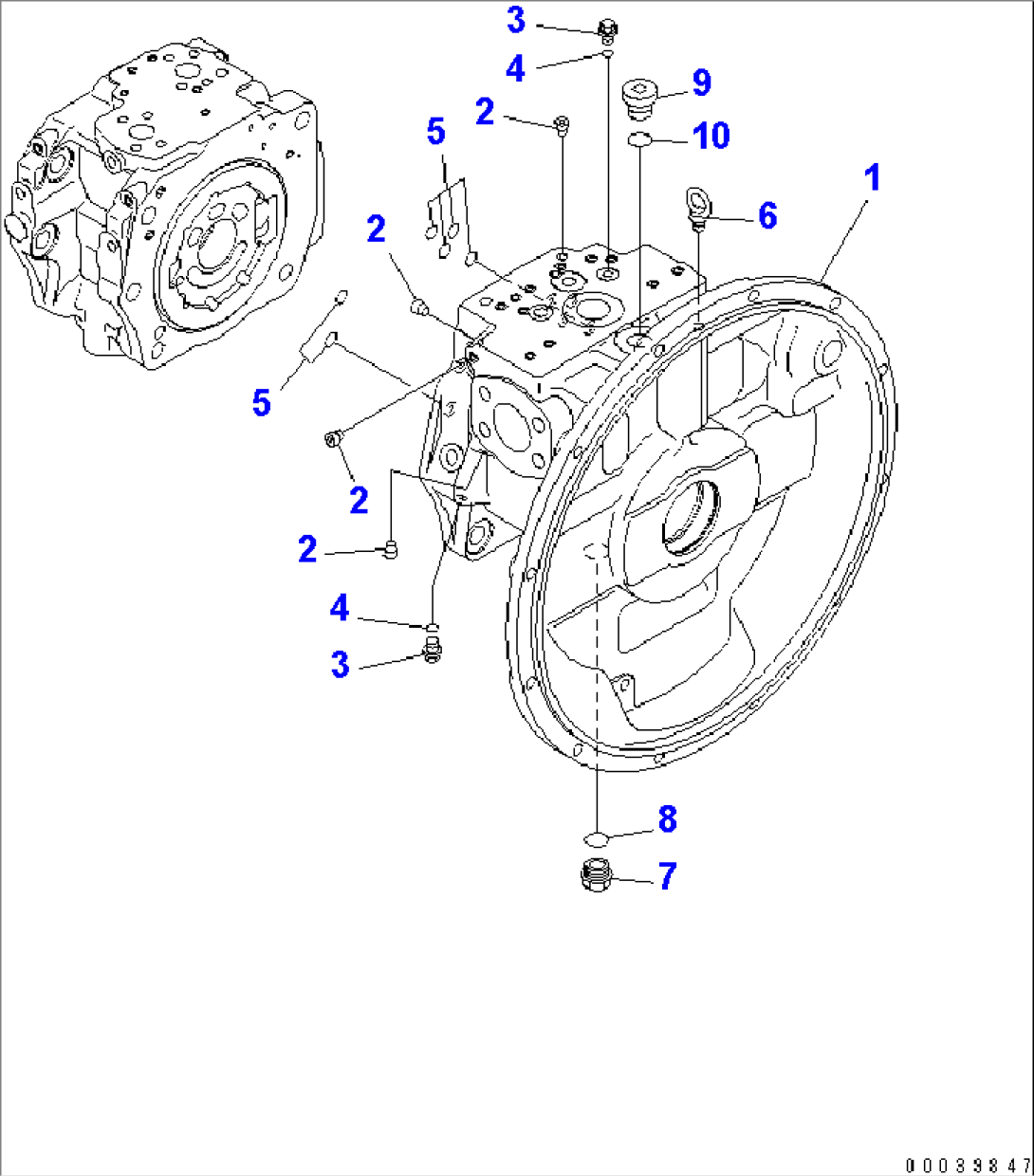 MAIN PUMP (1/12)(#1023-)