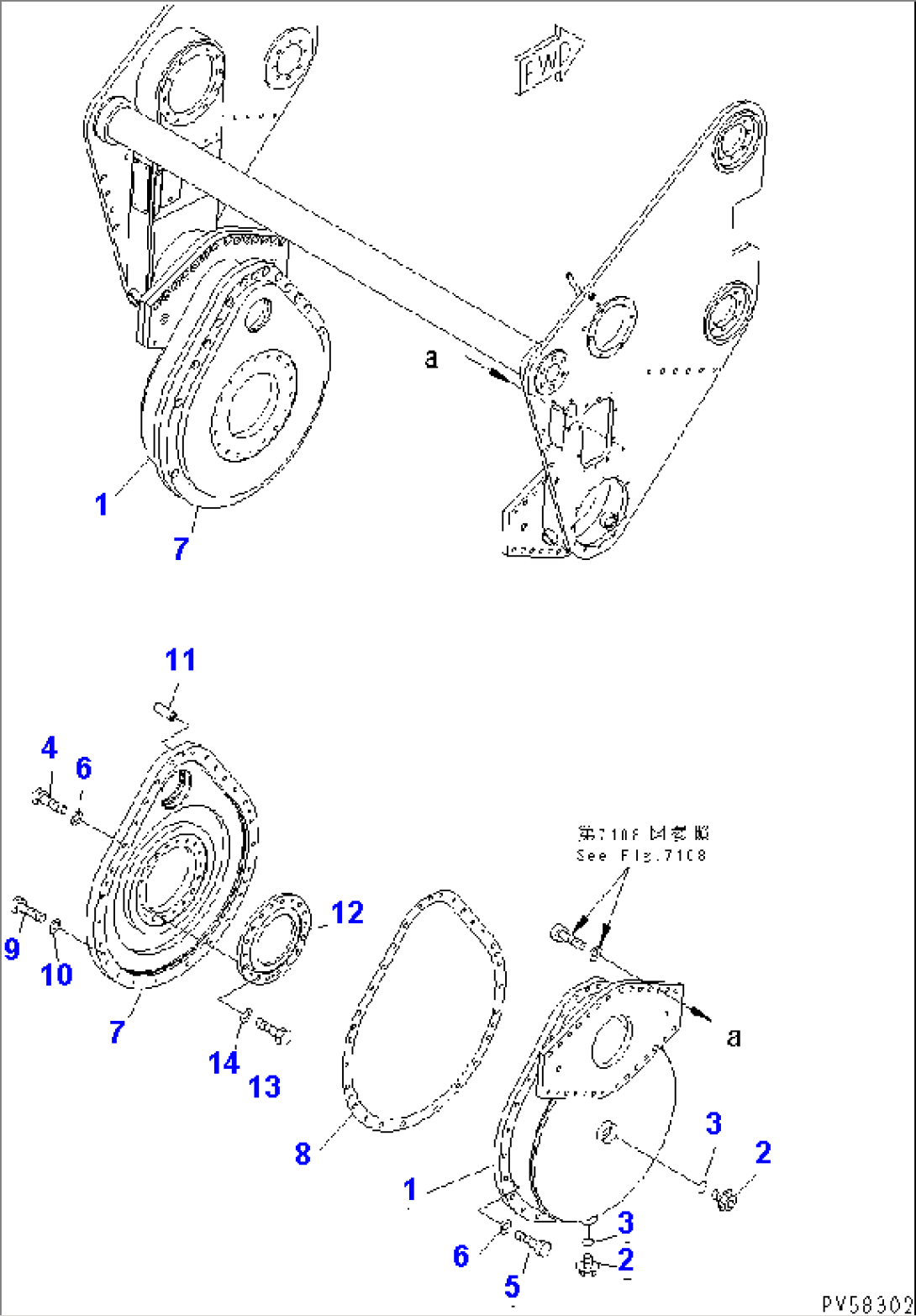 ROTOR (9/10) (1M DISC SPEC.) (GEAR CASE)(#11505-)