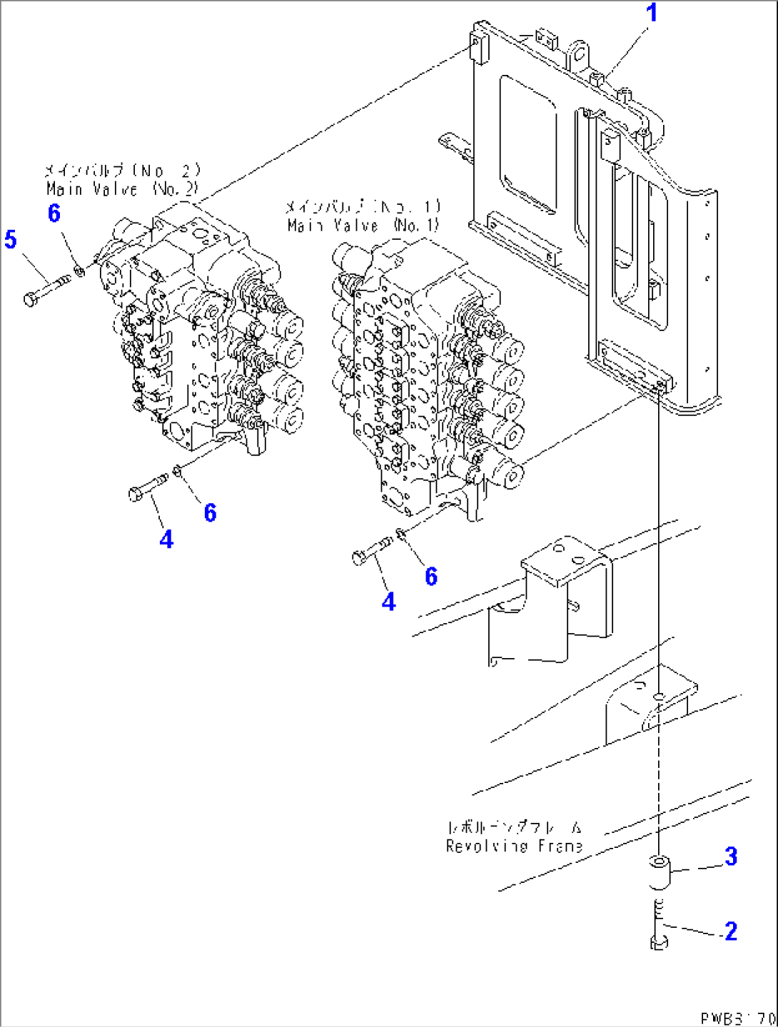 MAIN VALVE (VALVE STAND)