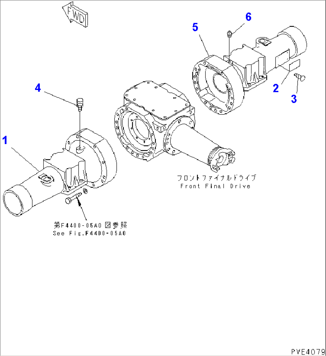 FRONT AXLE (HOUSING)