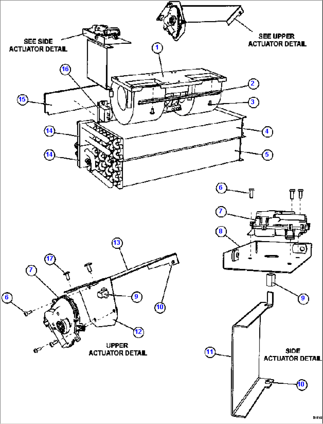 HEATER/AIR CONDITIONER ASSEMBLY 2/2 PC2600
