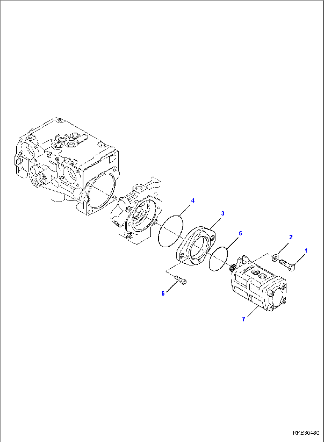 HYDRAULIC PUMP (HIGH-FLOW) (13/13)