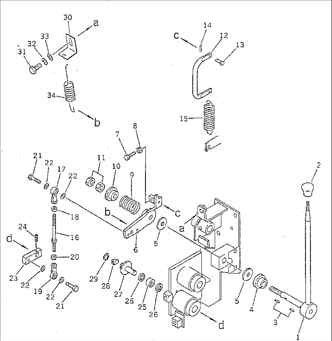 FUEL CONTROL LEVER