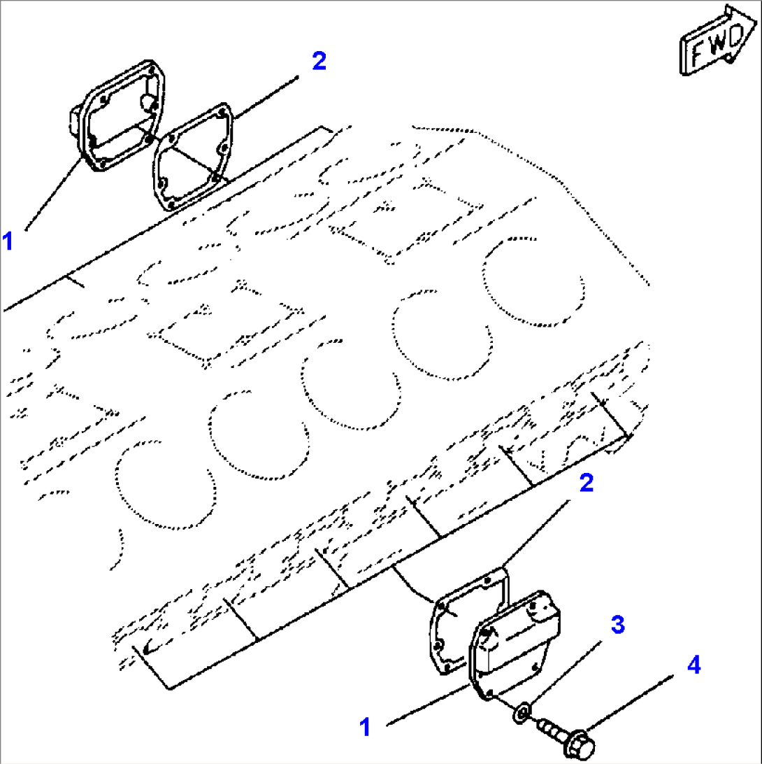 FIG. A2212-A7A1 CAM FOLLOWER COVER