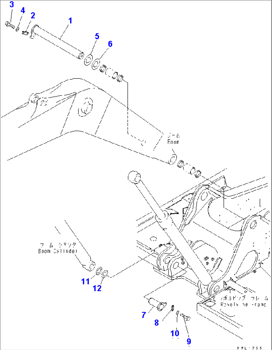 BOOM FOOT PIN