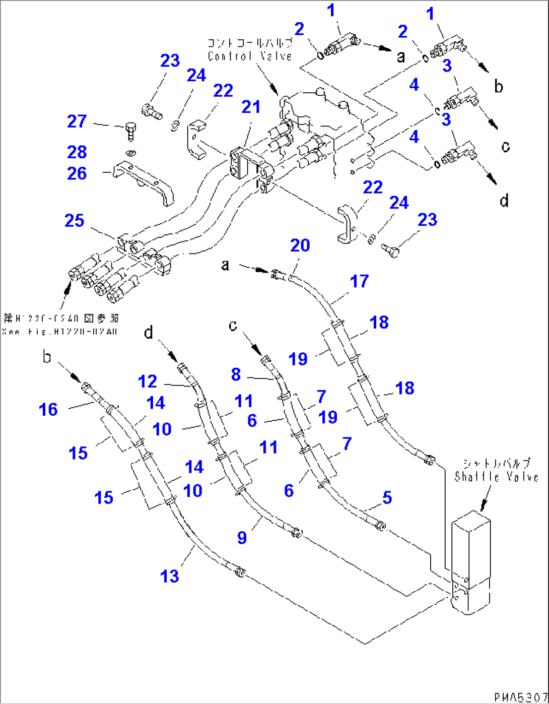 VALVE PIPING (HOSE AND CLAMP)(#45001-49820)