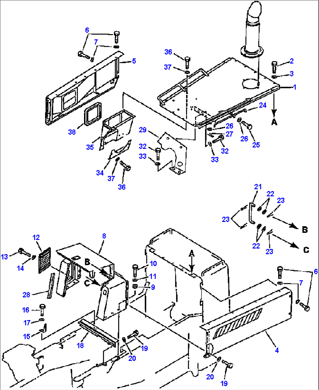 ENGINE HOOD (1/2)