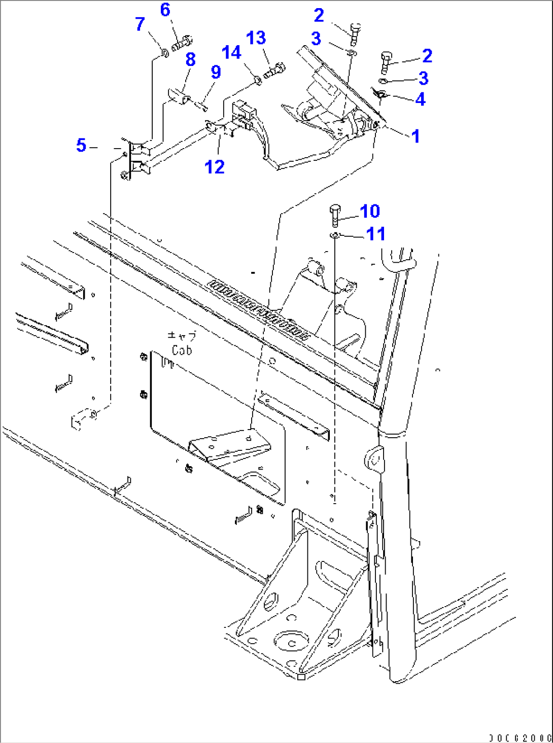 FLOOR (ACCELERATOR PEDAL) (LIMITED SLIP DIF.)(#2001-)