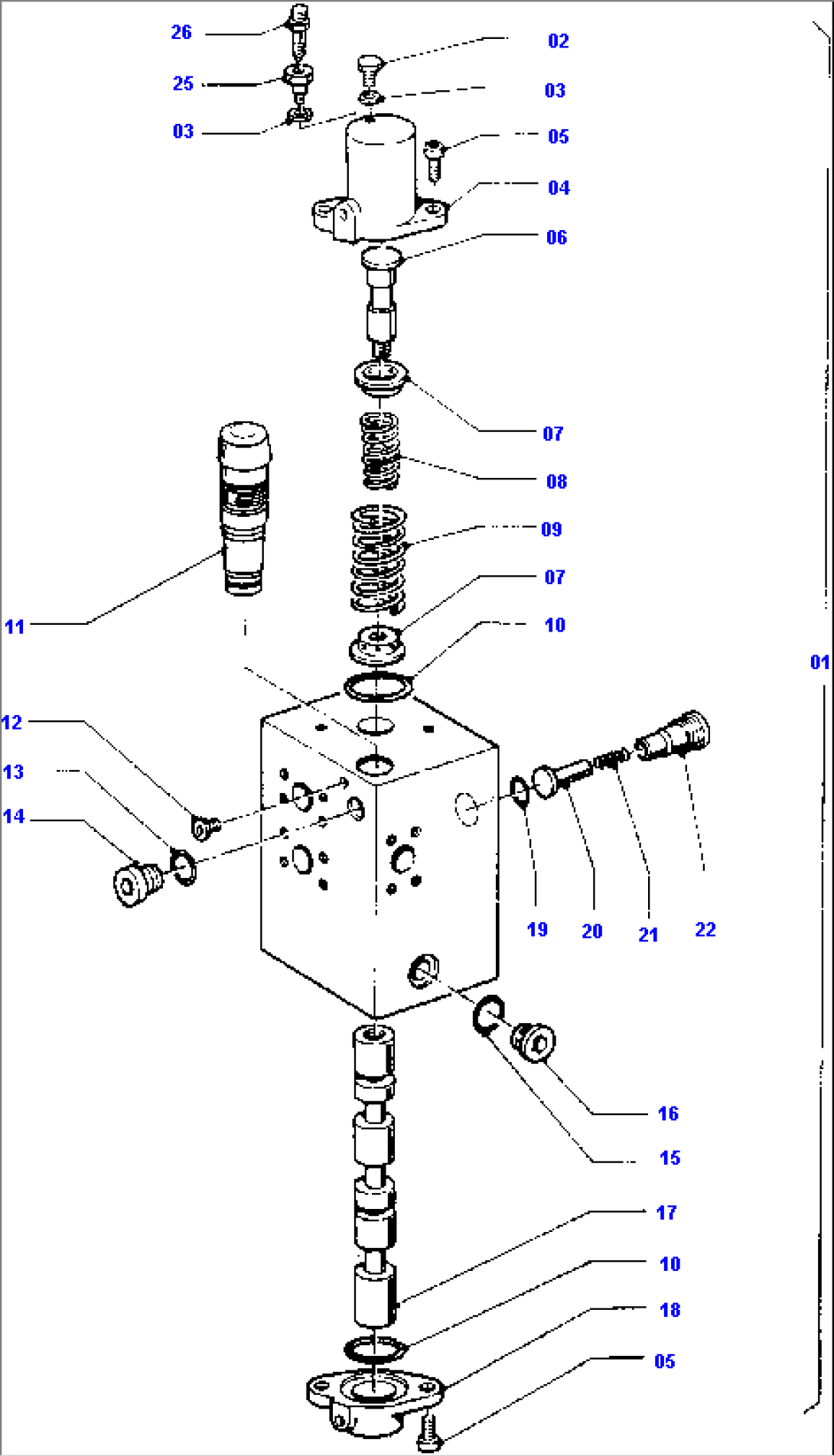 Hydr. Control Block