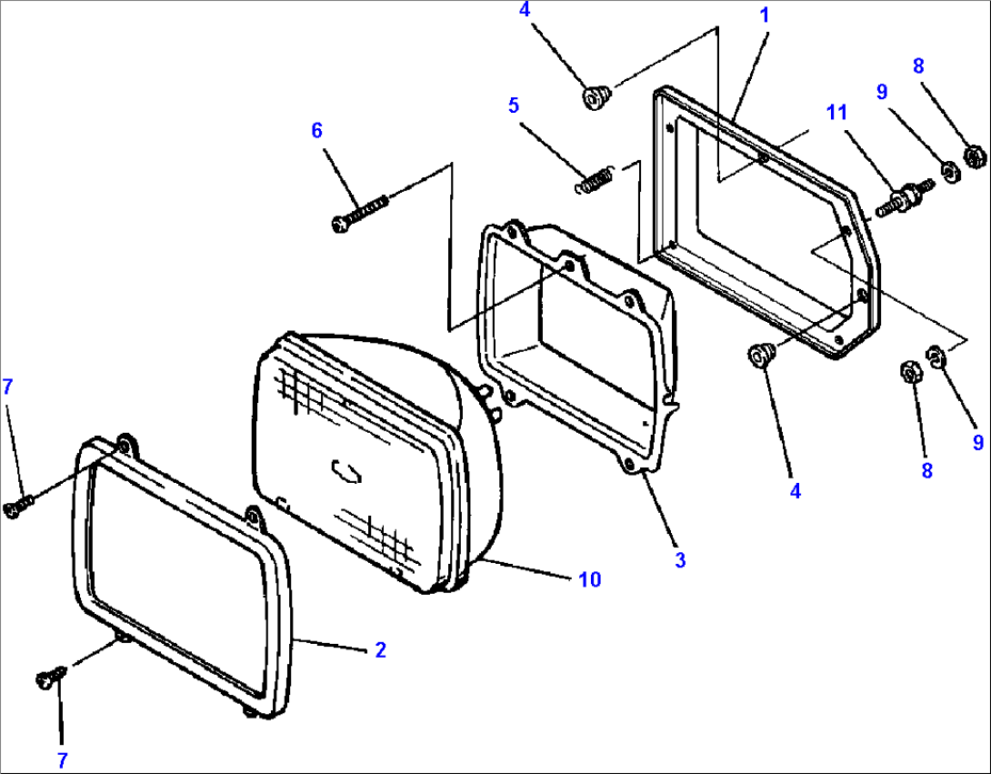 REAR WORK LIGHT