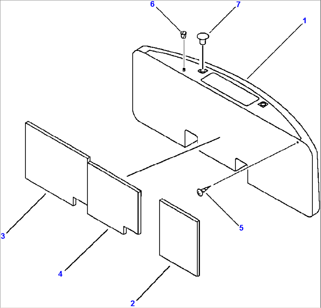 FIG NO. M1510-01A3 COUNTERWEIGHT