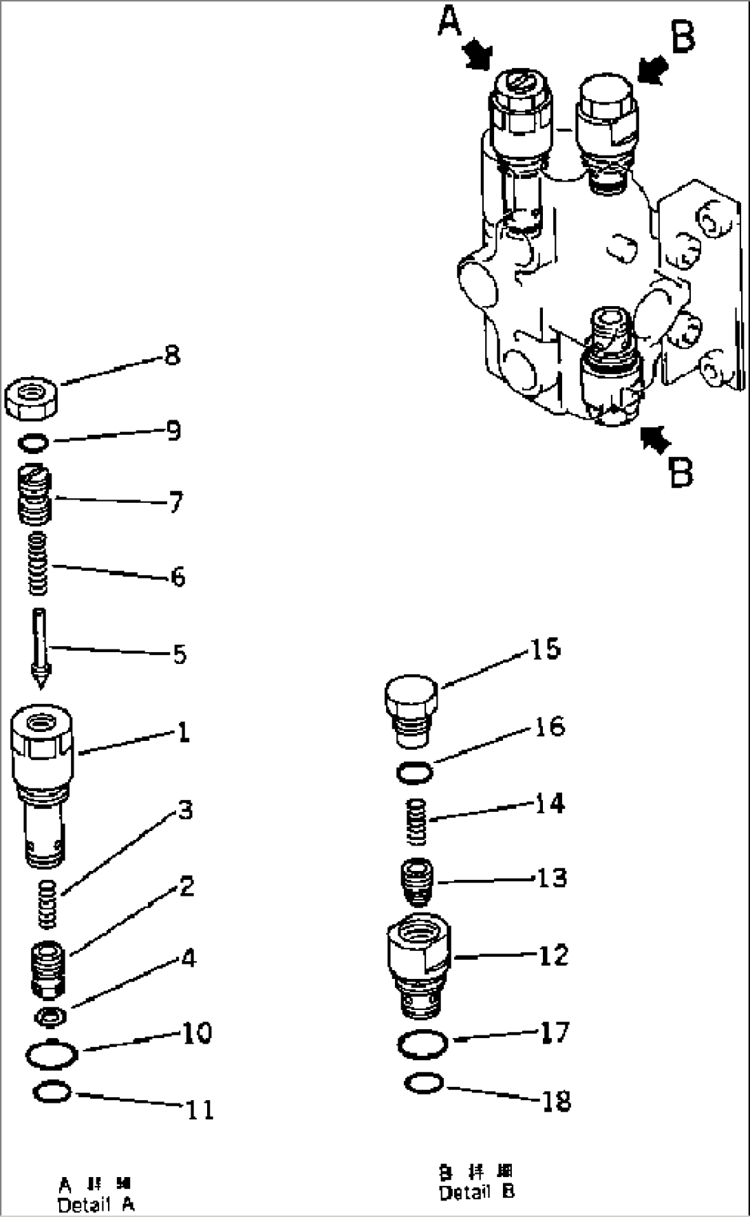 CONTROL VALVE¤ SWING (2/2)