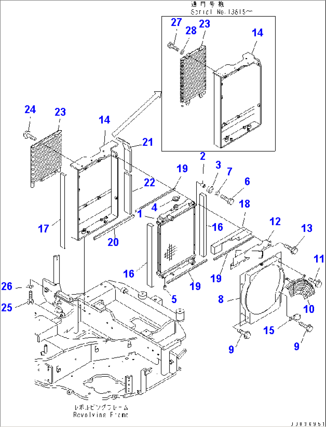 RADIATOR (FOR EXCEPT JAPAN)