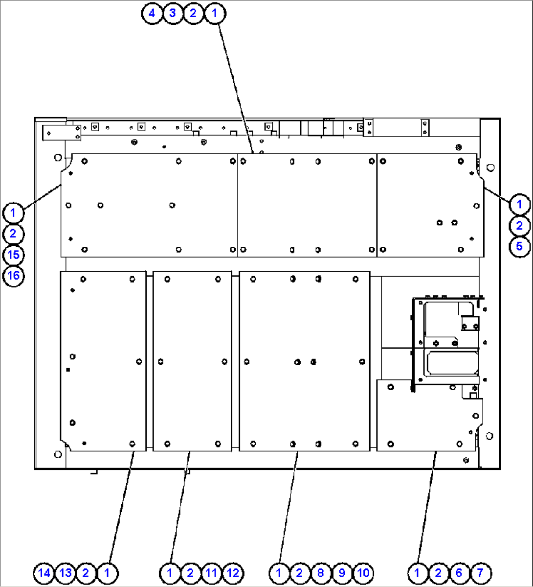 L.H. DECK INSULATION INSTALLATION
