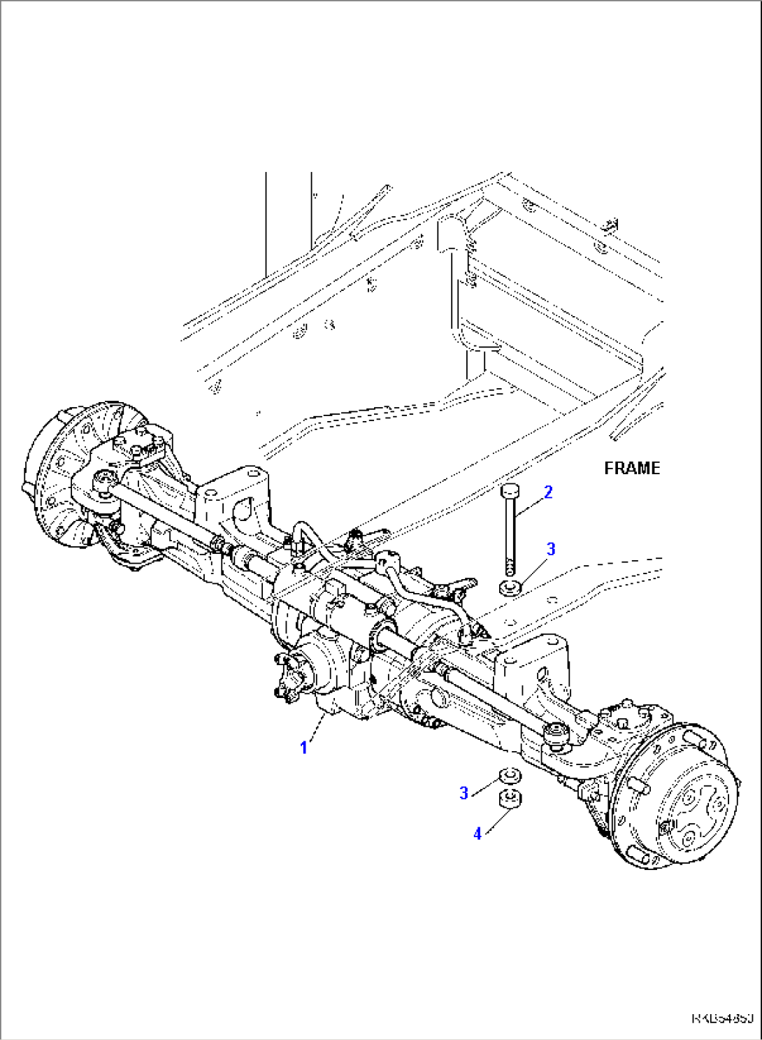 REAR AXLE FIXING