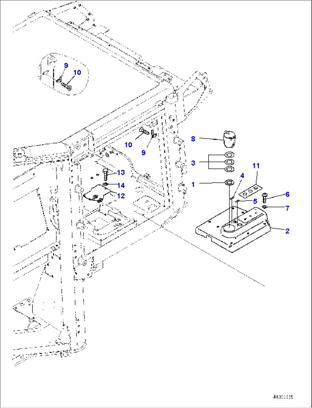 Cab, Garnish (#B60001-)