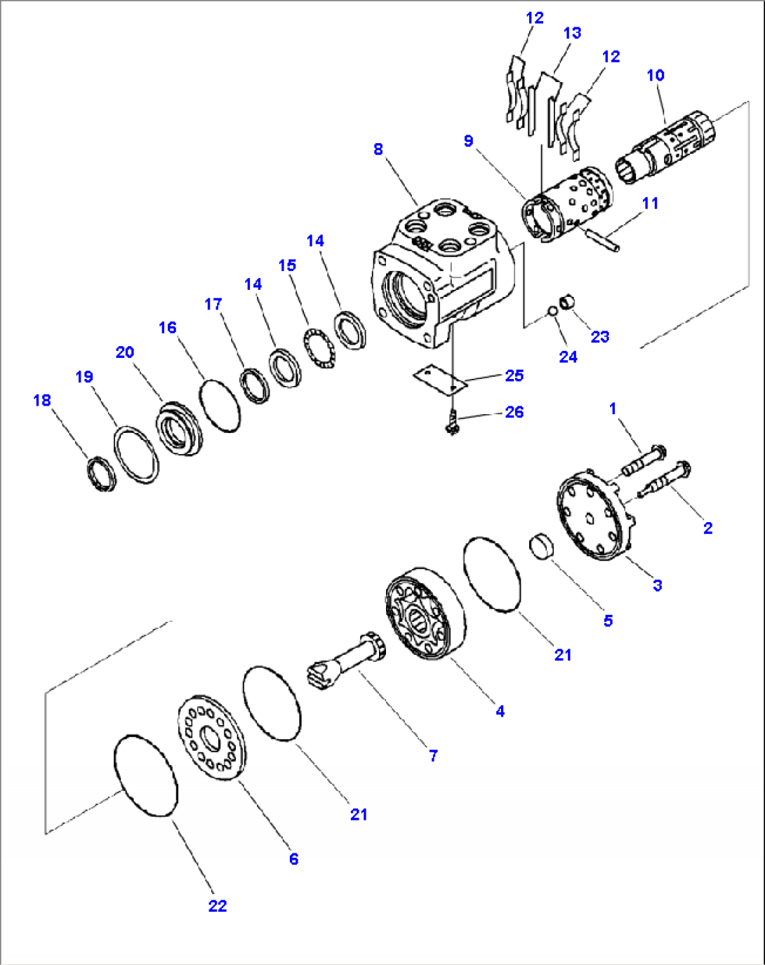 K0210-24A1 STEERING ORBITROL VALVE