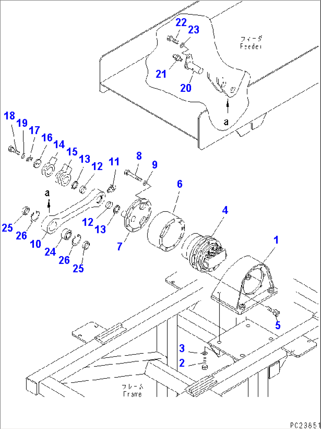 FEEDER SYSTEM (1/2)(#1002-1100)