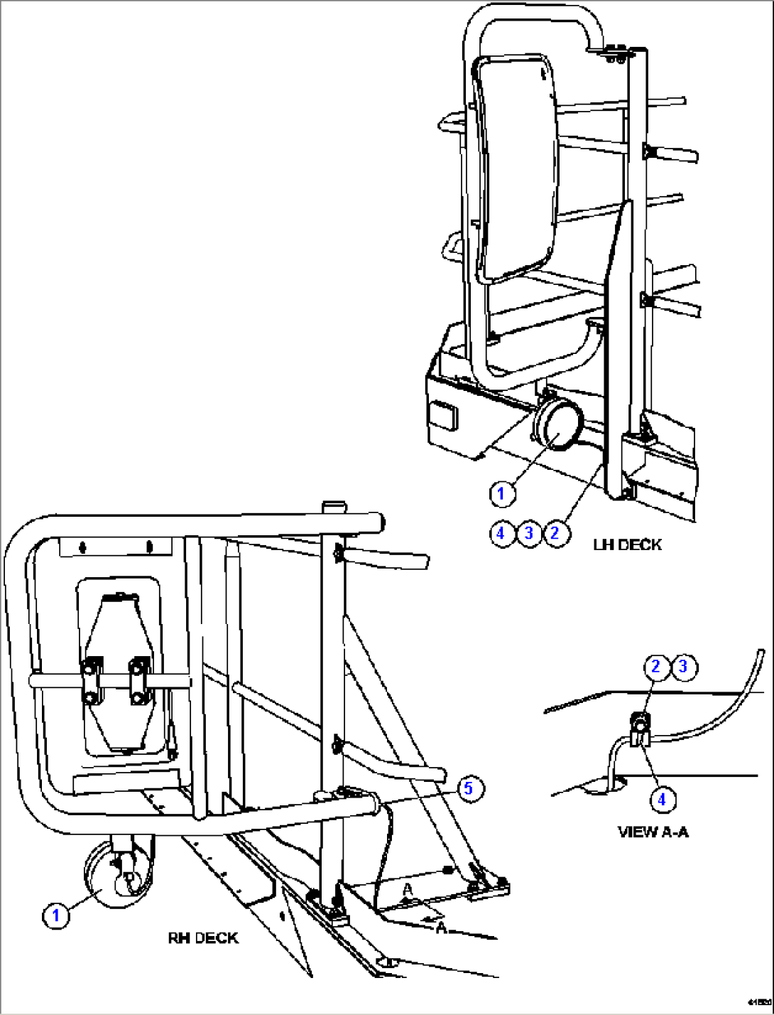 MIRROR MOUNTED FLOOD LIGHTS
