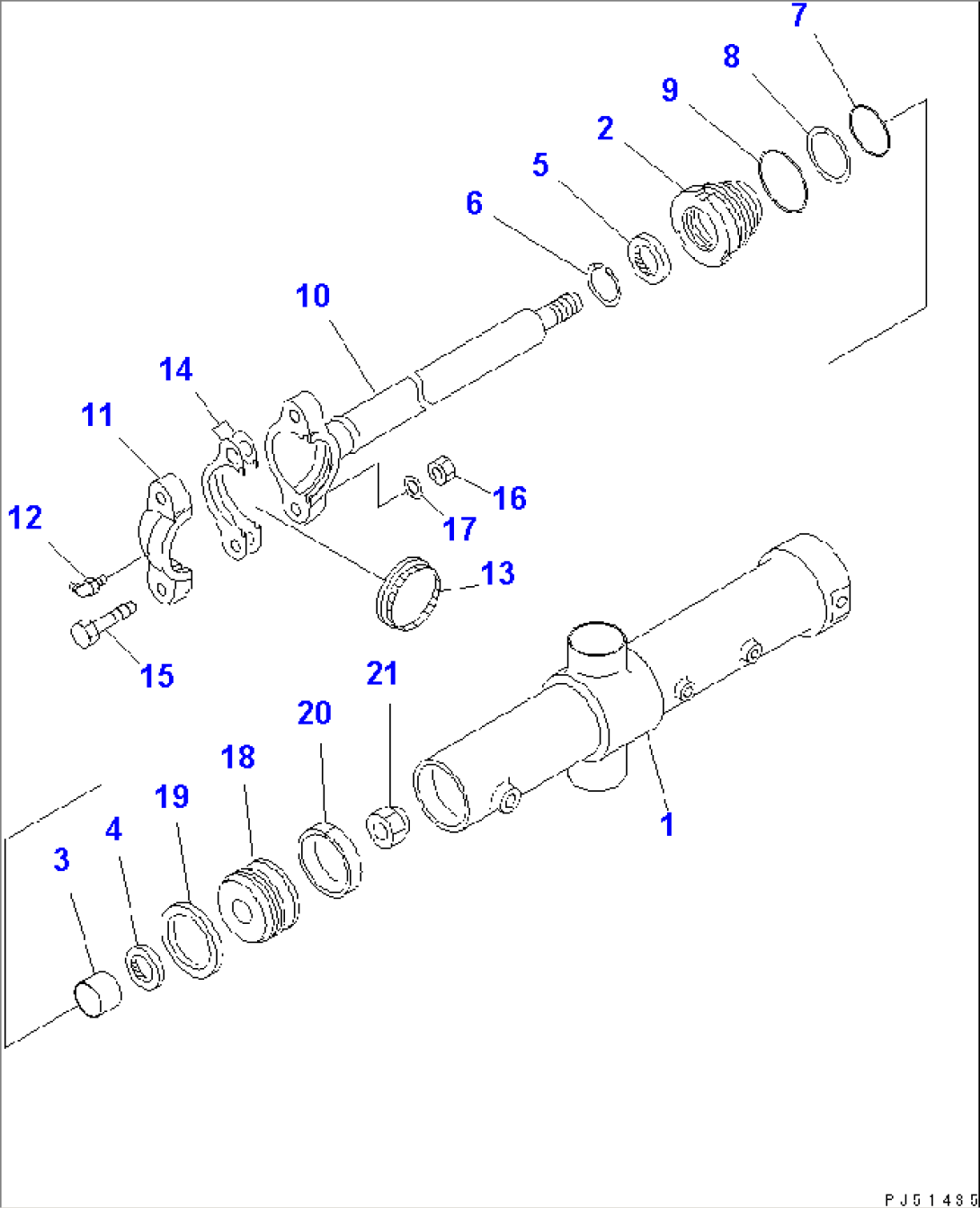 ROTOR LIFT CYLINDER