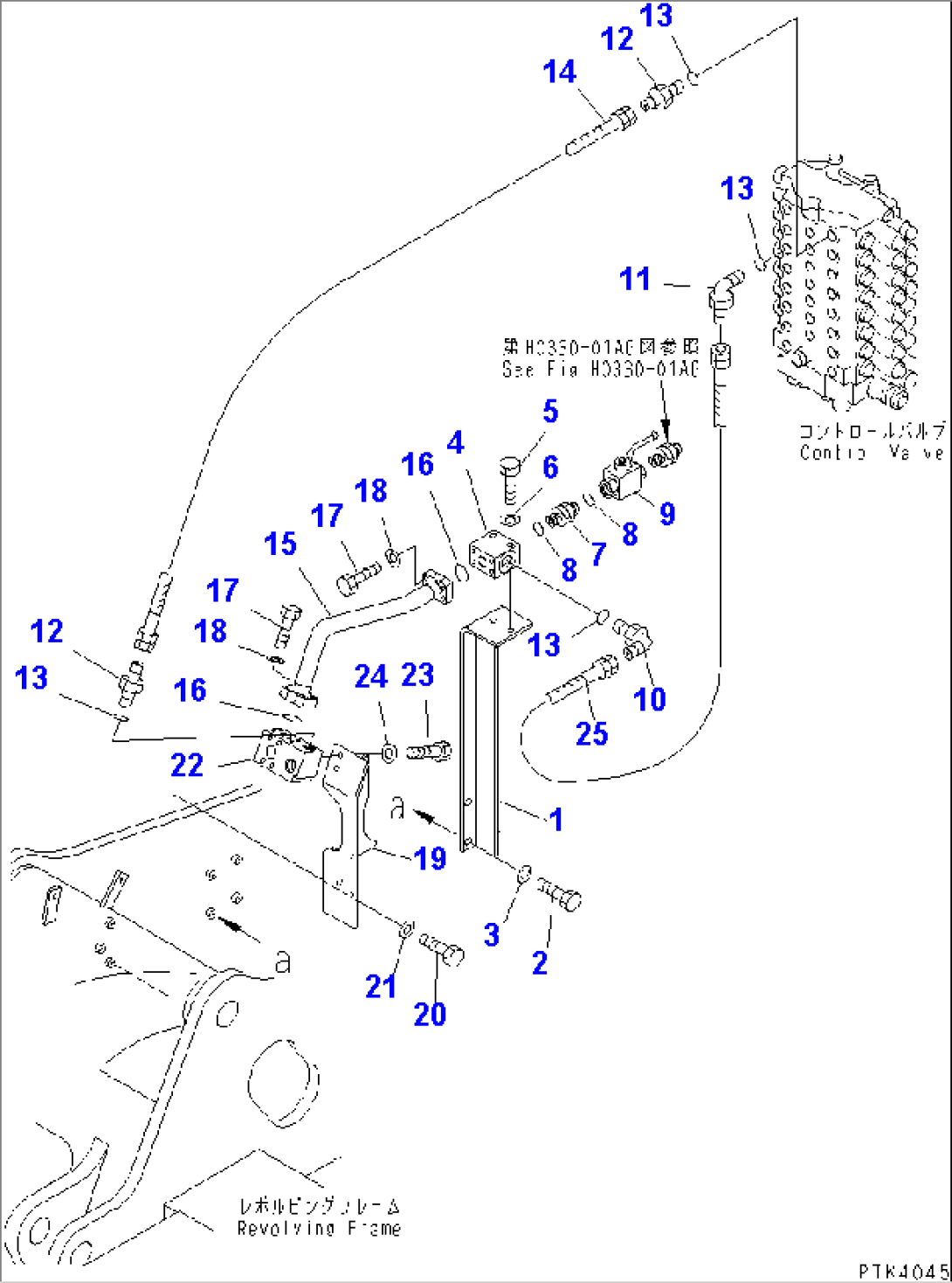 ATTACHMENT PIPING LINE (MAIN VALVE PIPING AND CONVERTIBLE BLOCK)(#K30545-K31999)