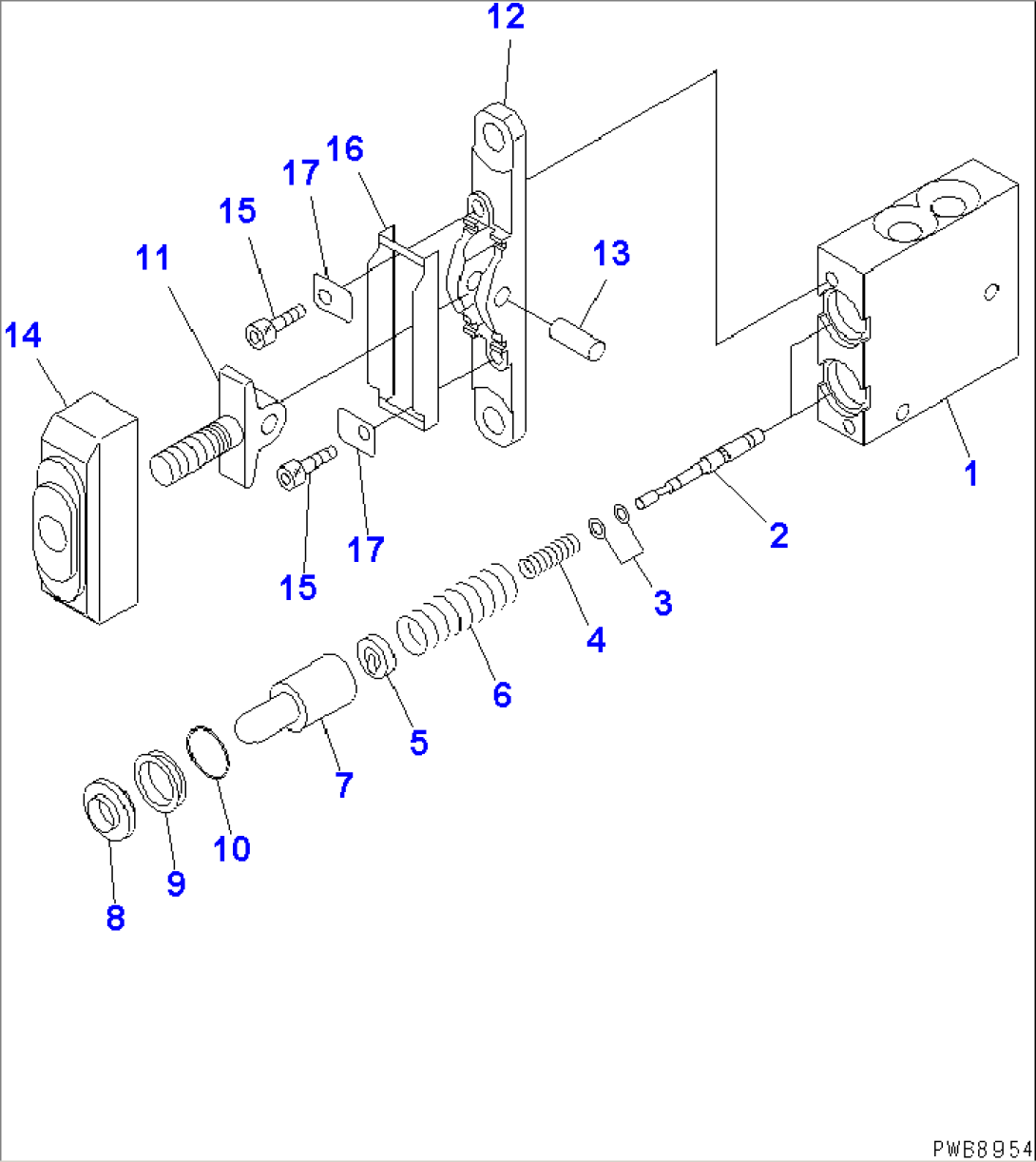 PPC VALVE (FOR RIPPER CONTROL)(#1201-)