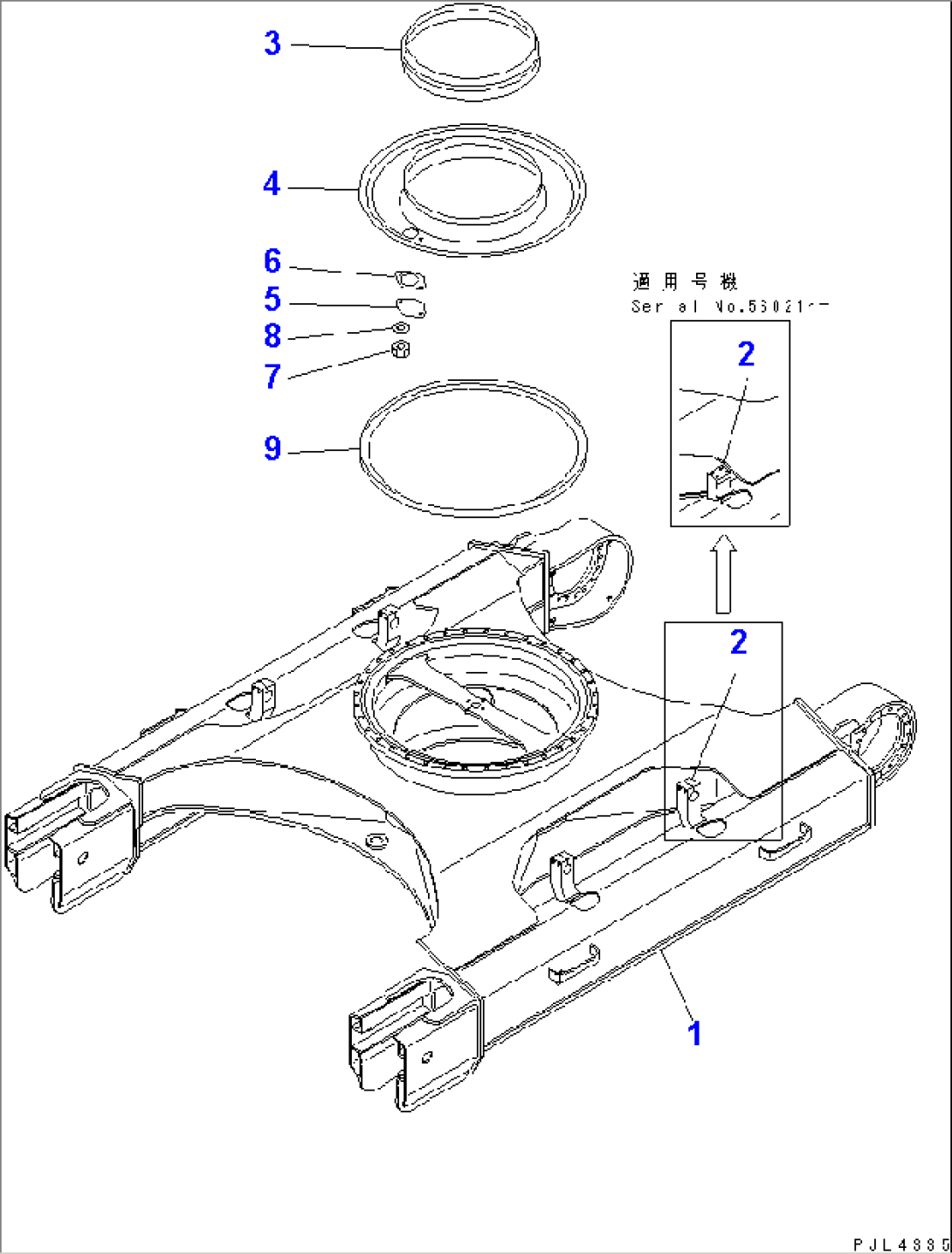 TRACK FRAME(#52278-)