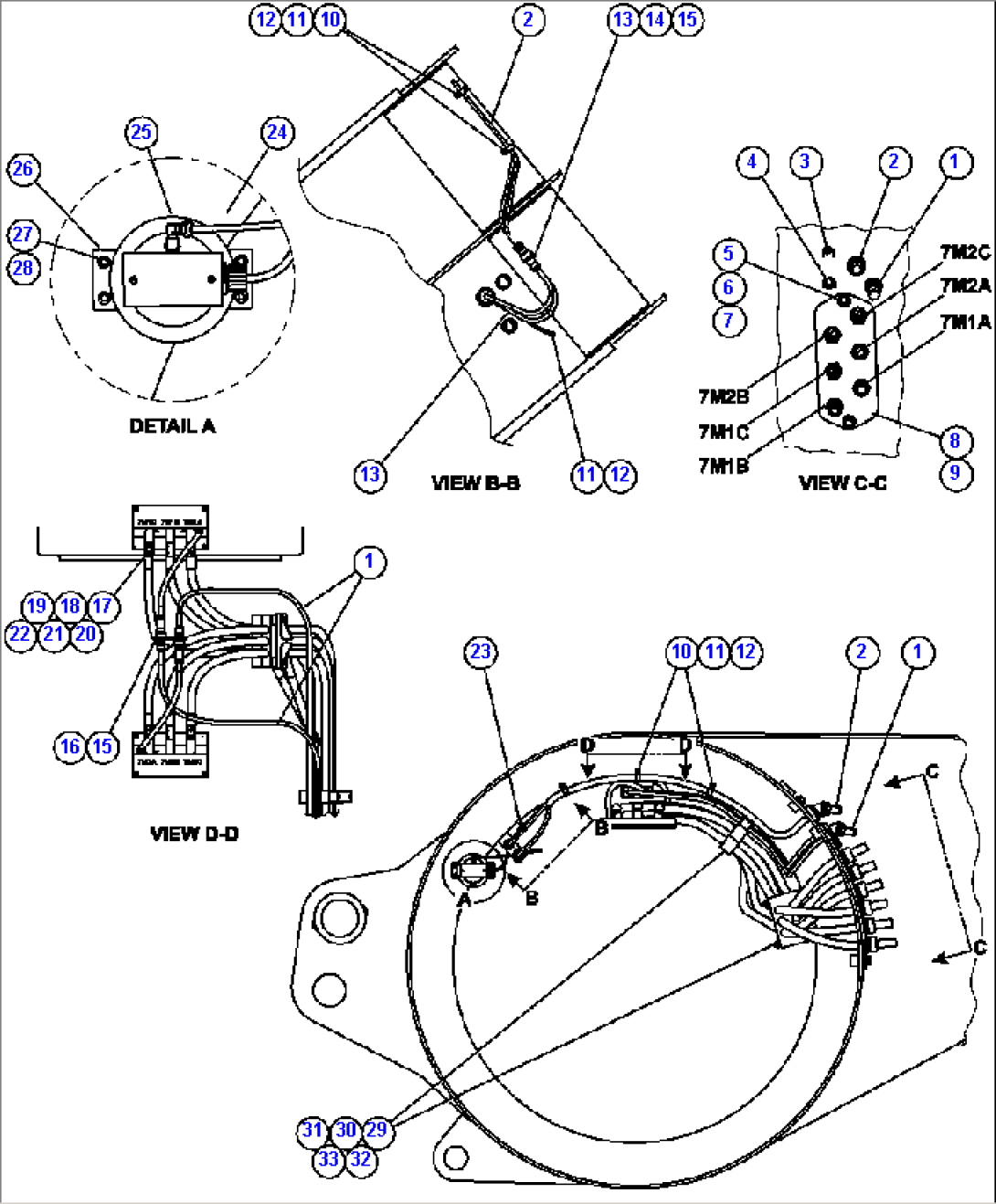 REAR AXLE ELECTRICAL GROUP