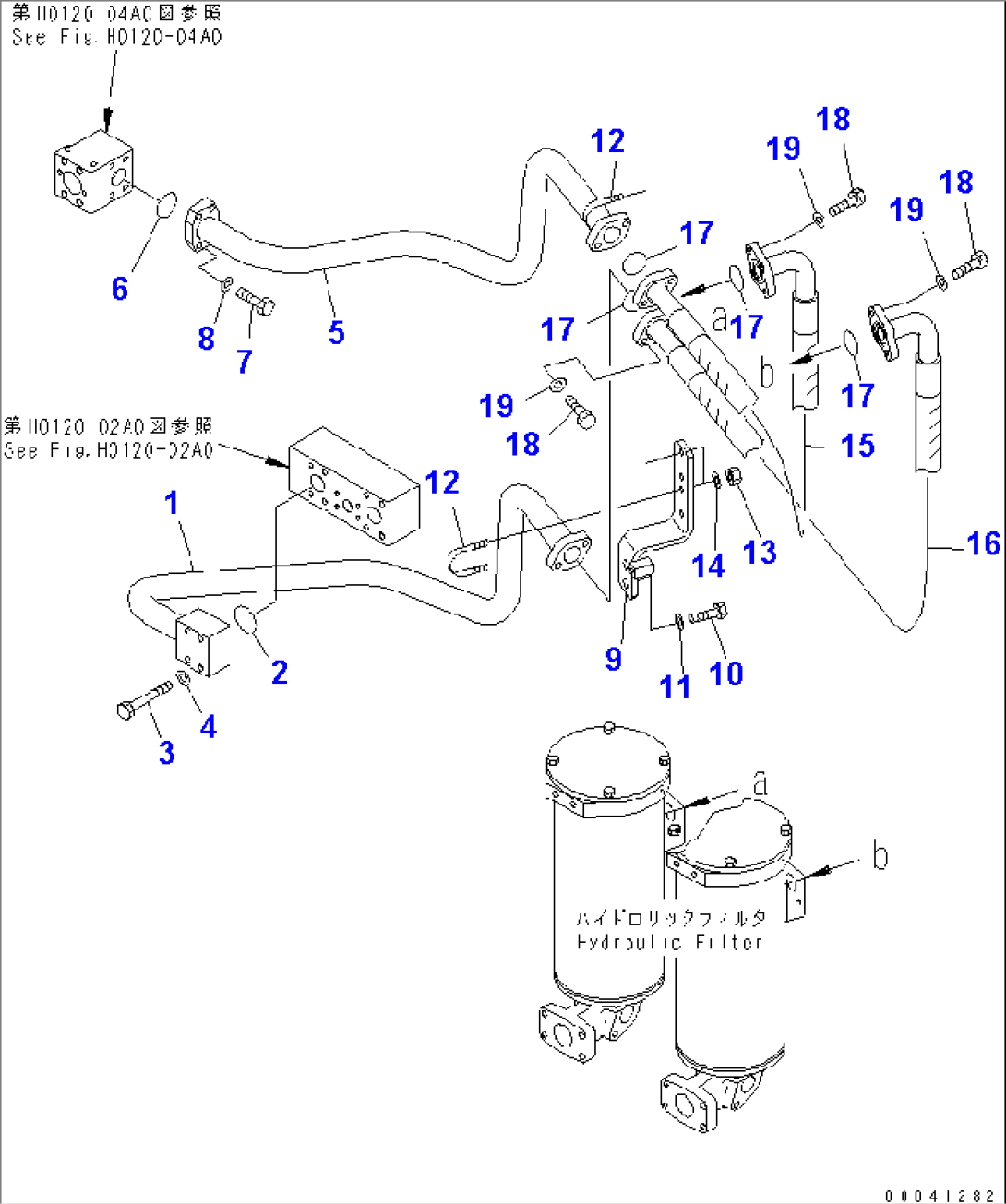 MAIN VALVE RETURN PIPING (HOSE)