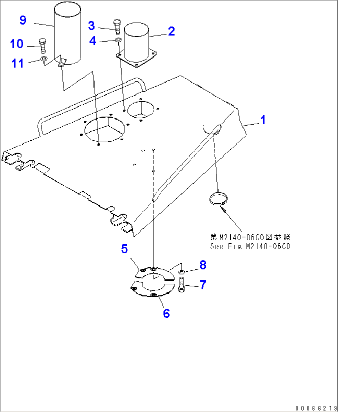 ENGINE HOOD (SIDE COVER LESS)(#11001-)