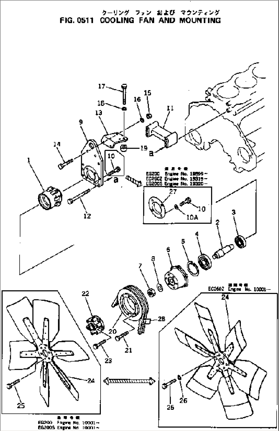 COOLING FAN AND MOUNTING