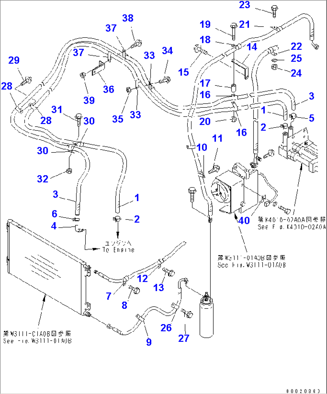 AIR CONDITIONER AND HEATER RELATED PARTS (2/2)(#1601-)