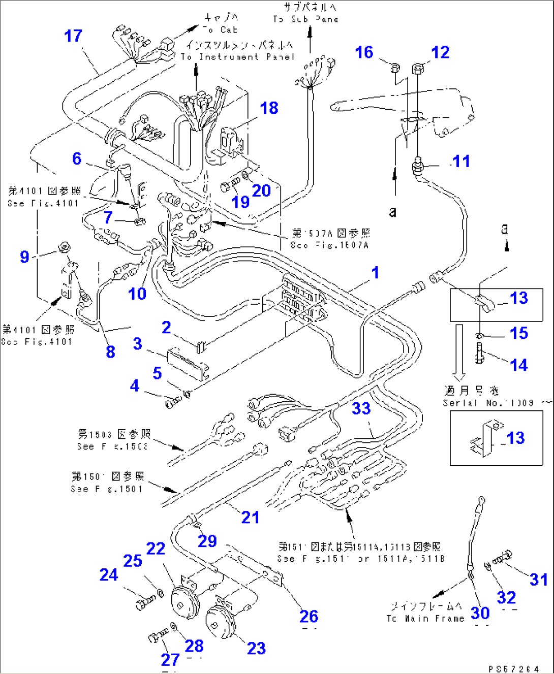 ELECTRICAL SYSTEM (CENTER LINE)(#11002-12000)
