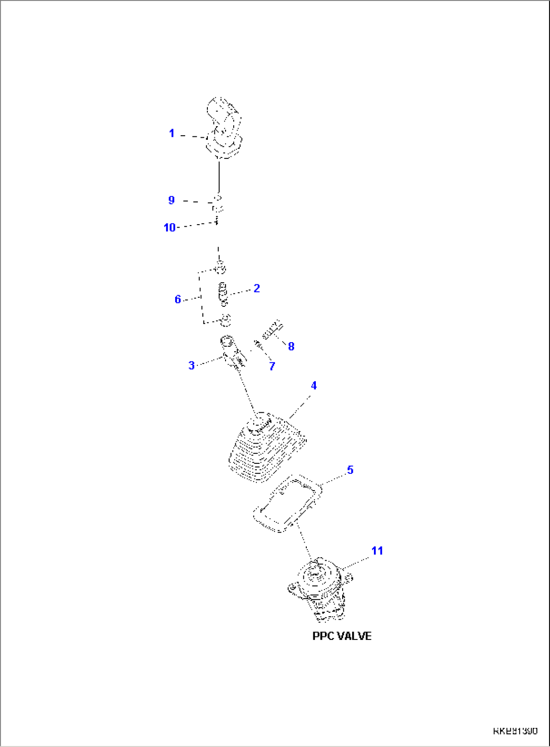 PPC VALVE, R.H. (1/2)