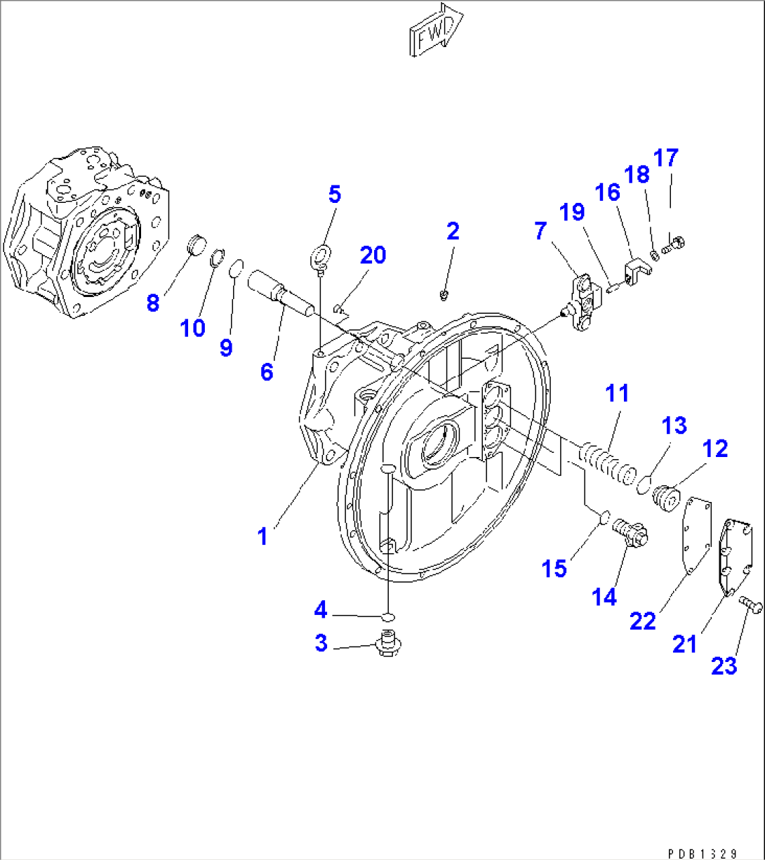 MAIN PUMP (2/9) (HPV 160+160+BARO-02)