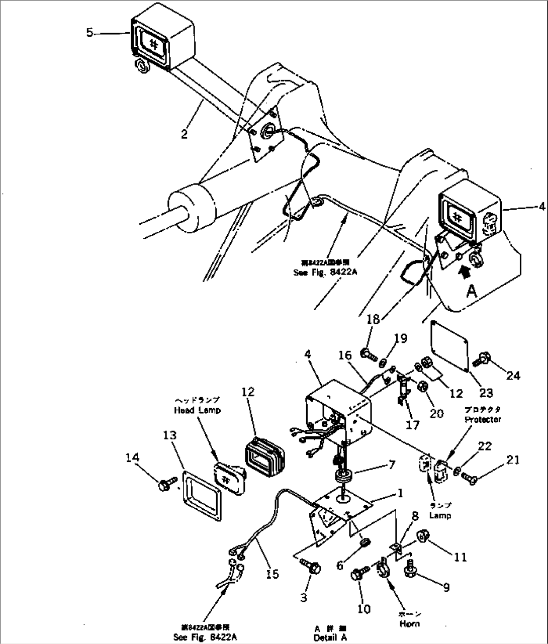 ELECTRICAL SYSTEM (FRONT LAMP) (TBG/ABE SPEC.)(#20001-)
