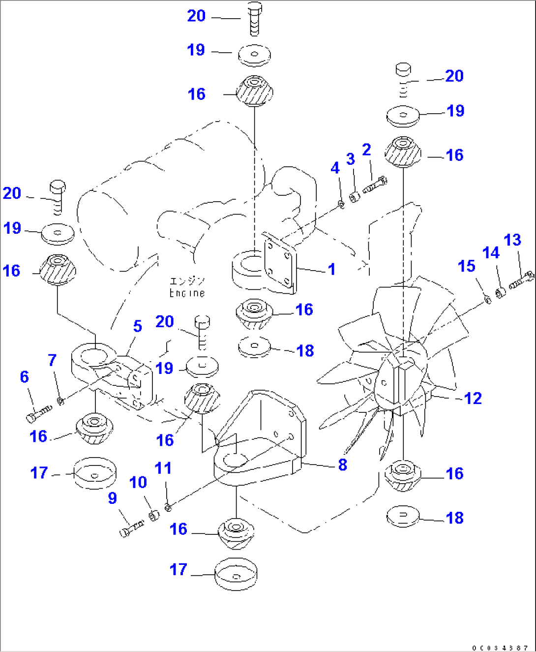 ENGINE MOUNTING