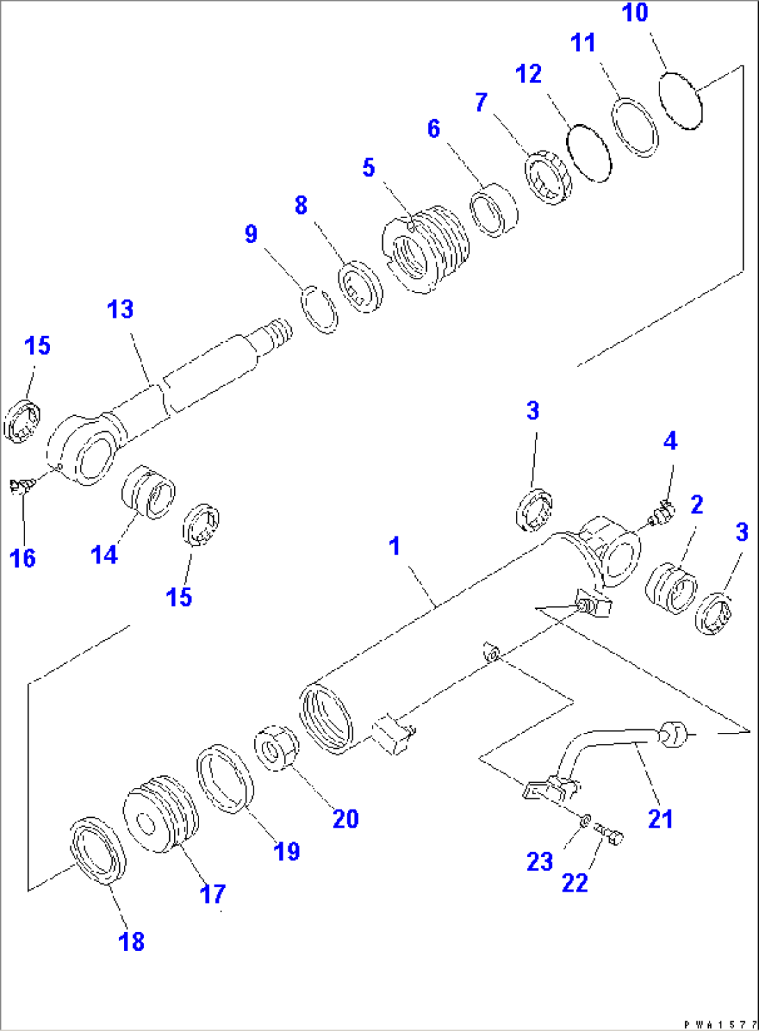 B00M OFFSET CYLINDER (INNER PARTS)