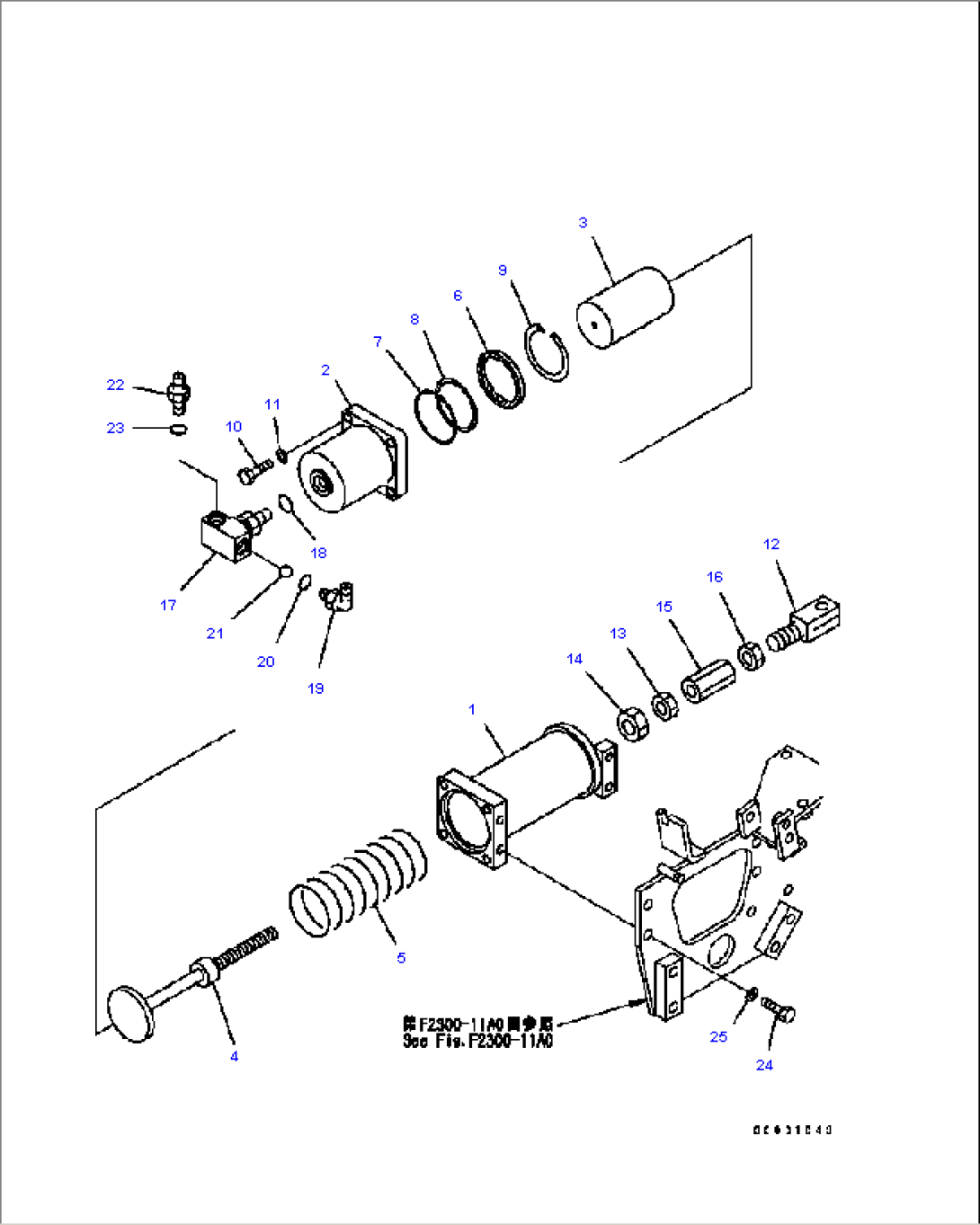 POWER LINE (BRAKE CYLINDER)