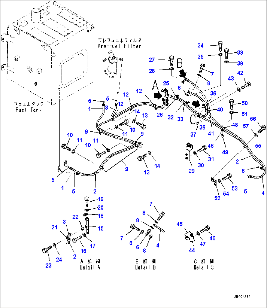 Fuel Piping, Water+Dust, Fuel Piping