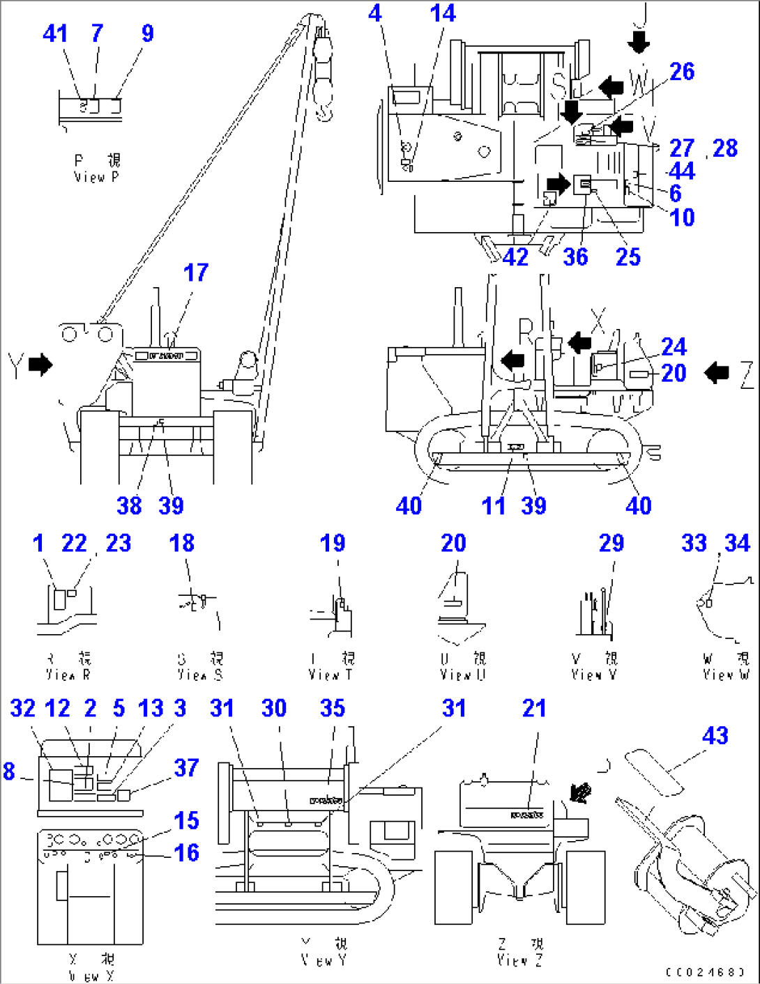 MARK (RUSSIAN) (WITH WINCH SAFETY DEVICE)(#37613-)