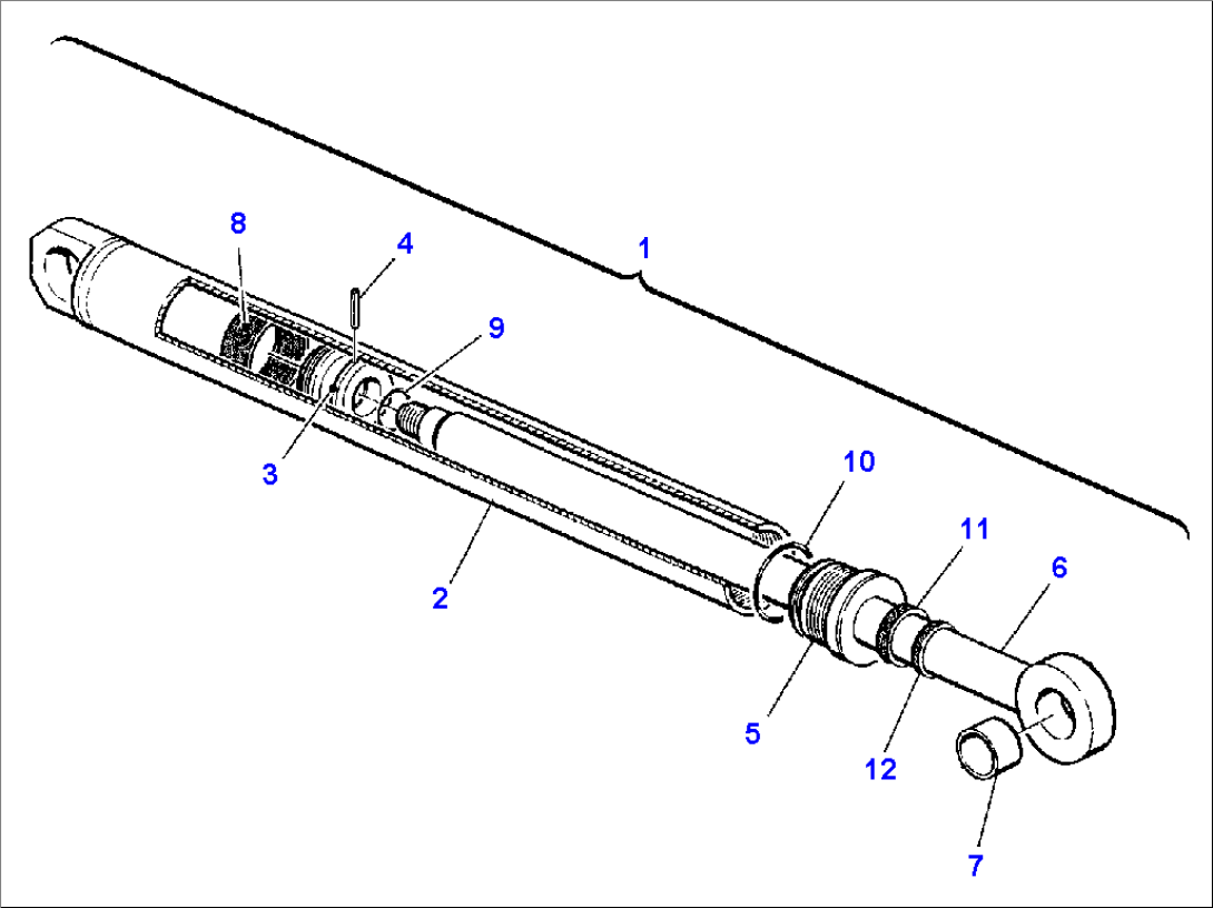 BUCKET 4 IN 1 CYLINDER