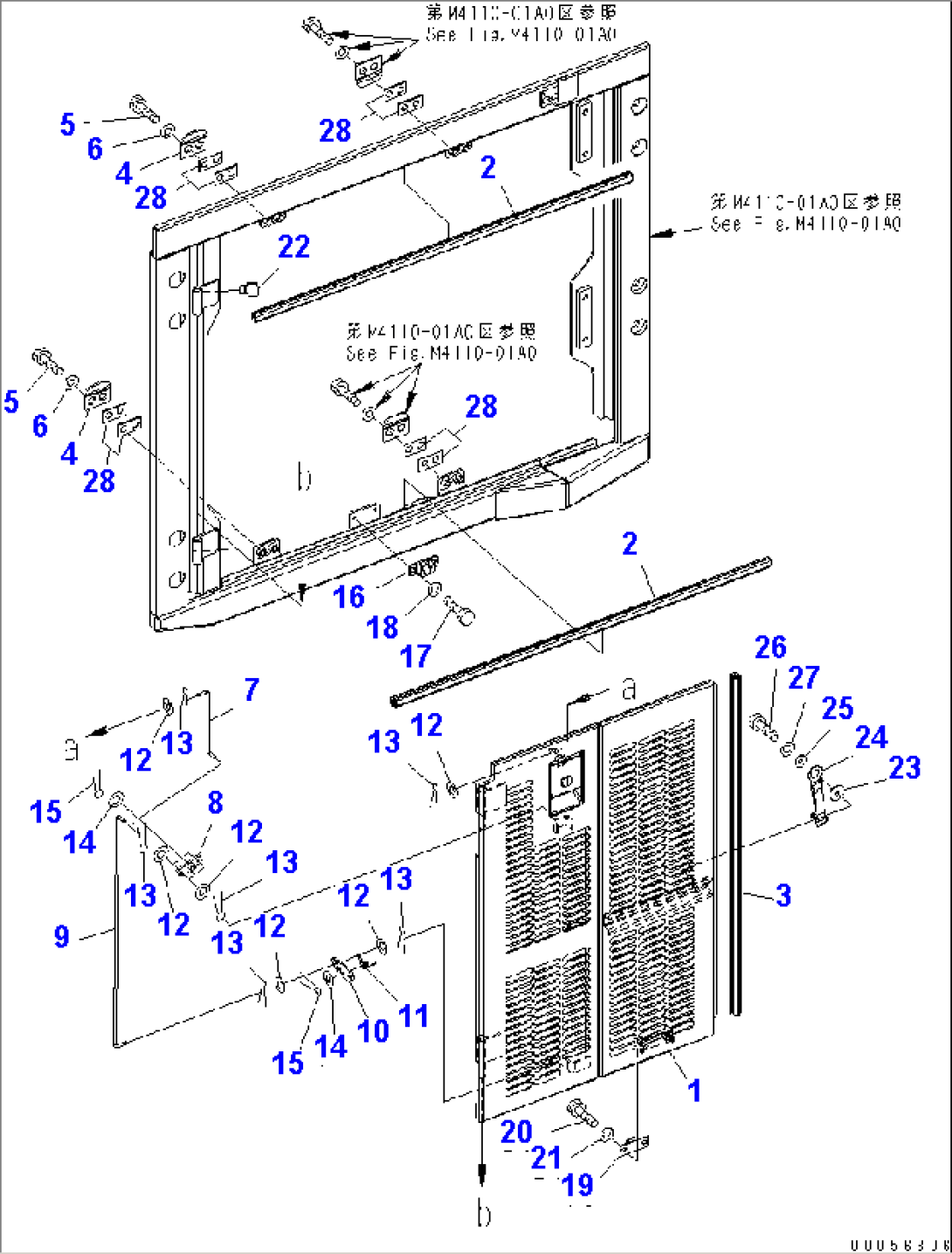 HOOD DOOR (L.H.) (2/2)(#60001-60001)